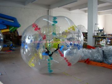 0.9m Outer Diameter Durable Inflatable Bumper Ball By Hot Air Welder Machine