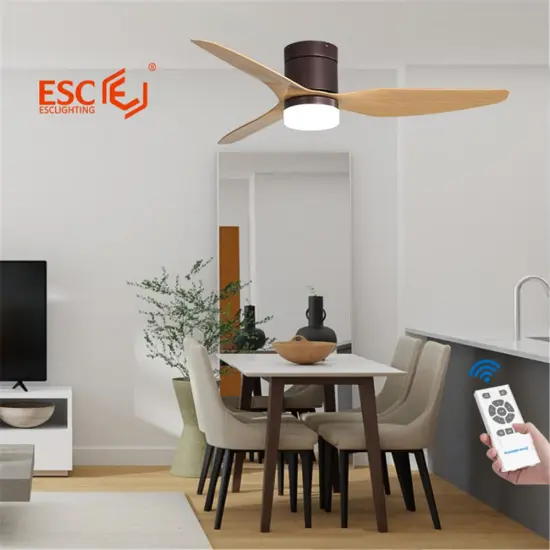Smart remote ceiling fans with light and remote