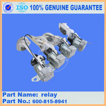 PC130-8 relay 600-815-8941 komatsu engine electrical system