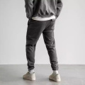 Gray Casual Men's Sweat Pants Custom LOGO