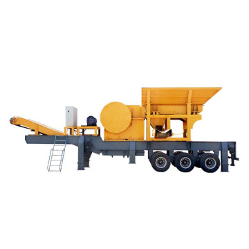 China Supplier of 50-80 TPH Mobile Rock Stone Jaw Crusher Plant