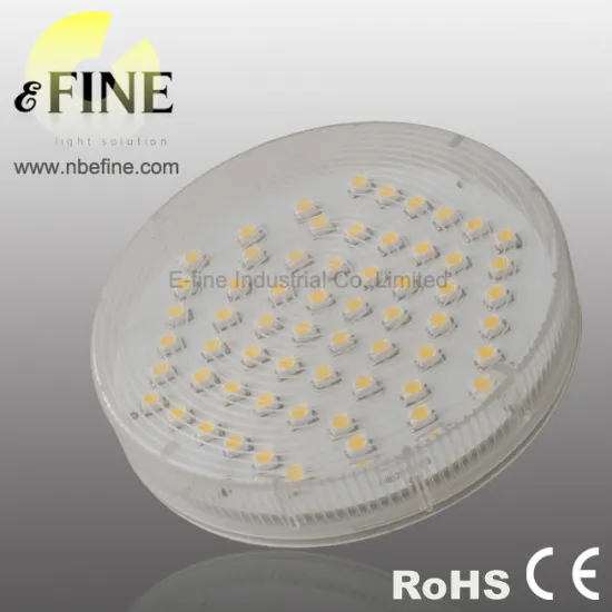 LED GX53 bulb 3W 3528 SMD LED plastic body