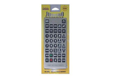 universal remote control silver