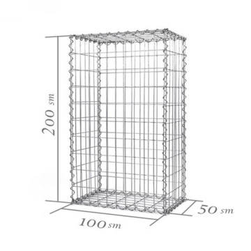 Galvanized Welded Gabion Basket Gabion Box Cage