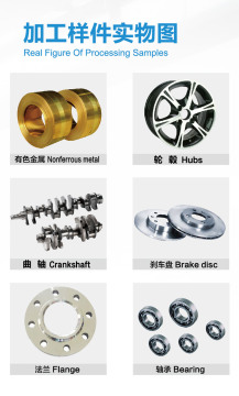 Eğimli Yatak Torna Makinesi CNC Torna