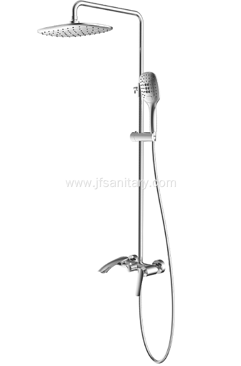 2-Function Thermostatic Shower Tap Column Set