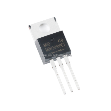 HDYU MBR30100CT डायोड ARR SCHOTT 100V TO220AB - 100% मूल और नया
