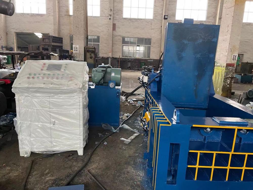 2500kn Pressure Hydraulic Scrap Metal Shavings Compactor