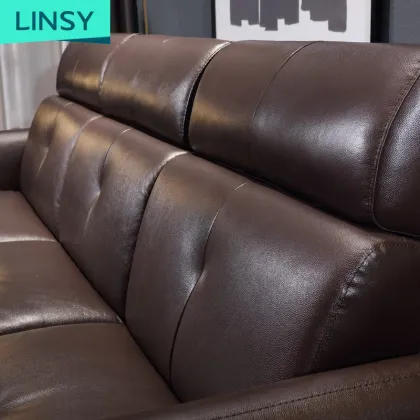 Linsy Upholstered Modern Leather Sofa Bed