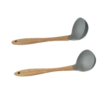 sur la table silicone ladle