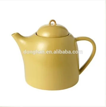good price for matte solid color ceramic tea pot