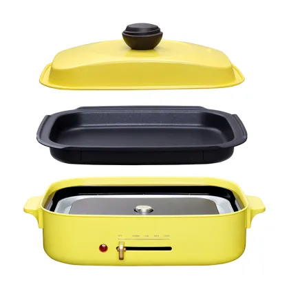 OEM Morphy Richards Electric Grill - 4L Pot, Non-Stick Coating for Family Barbecue