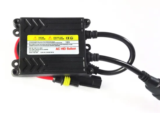 Black 12v / 35w Hid Car Head Lamp Slim Ballast Shock Resistant