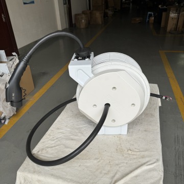 Retractable Portable EV Charging Cable Reels for Electric Cars (32A, 40A, 48A, 50A, Type 1, Type 2)
