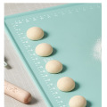 Oversized and thick silicone dough mat