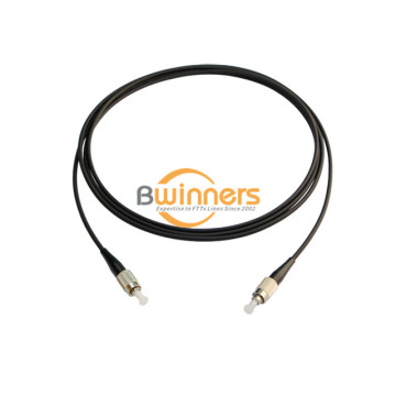 1F FC-FC SM Armored TPU Patchcord de fibra blindada