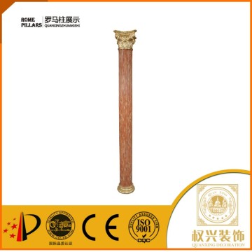 marble from plastic columns pillar