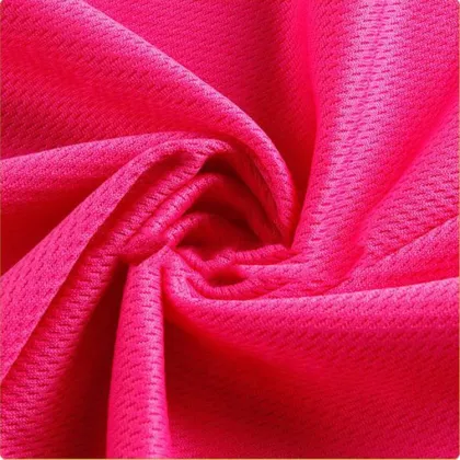 140GSM birds eye pique knitted sportswear fabric