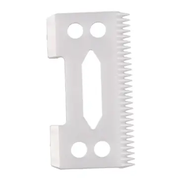 New 10-Piece Set of 28-Teeth Zirconia Ceramic Clipper Blades Compatible with Wahl Senior Clipper