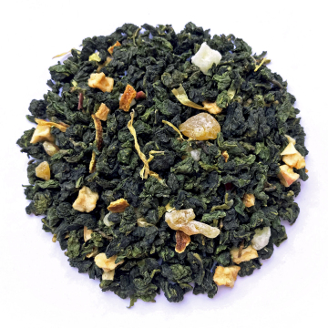 Mango Oolong Herbal Tea - Natural Fruit Blended Loose Leaf Tea