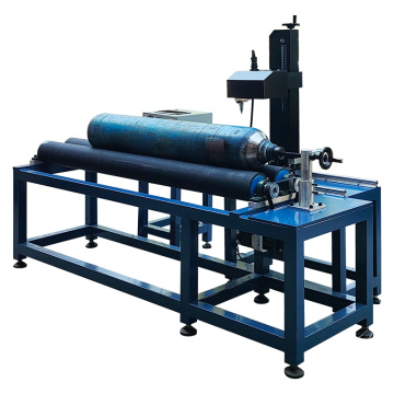 Máquina de marcação rotativa de tubo redondo de gravação de ponto automático