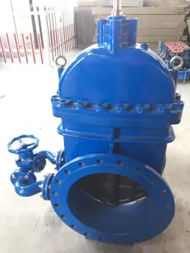 DIN Flanged Resilient seated gate