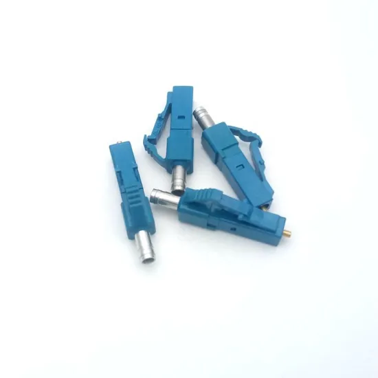 LC-LC 1.0mm Diameter LC Plastic Connector POF Supply by Jinzhi Optical Fiber Connector