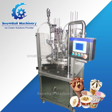 Rotativa de Helados Para Conos y Envases Calippos