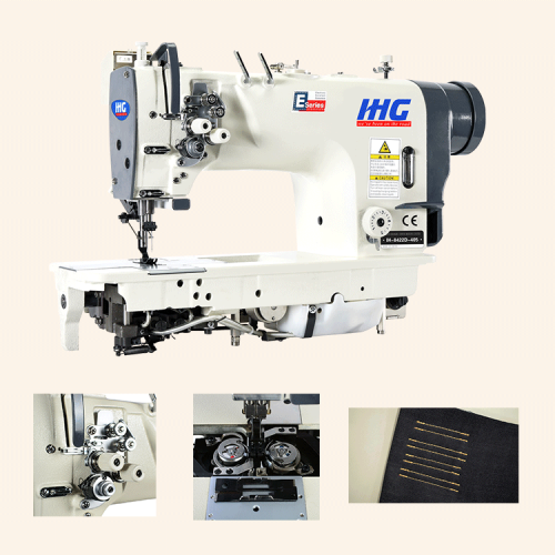 Промышленная швейная машина с двойной иглой для джинсовой промышленности