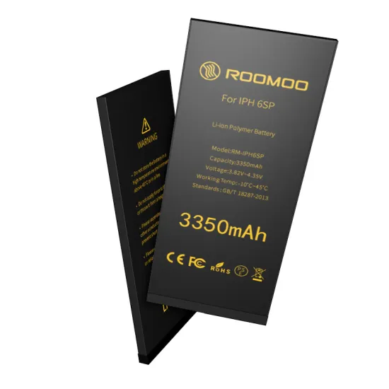 original smartphone warranty 1 year 3350mAh 3.82v battery for iphone 6s plus