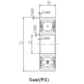 deep thin-walled groove ball bearing-SS6900