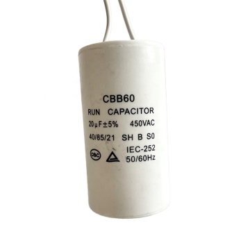 Long Life CBB60, CBB65 Capacitors - 20UF, 40/85/21 Standard RUN Type for Air Conditioners and Refrigerators