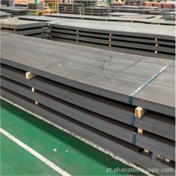 Placas de aço carbono suave de SS400 laminado a quente