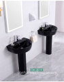 Modern Freestanding Bathroom Sinks, Oval Unique Stand Basins & Toilet Sinks with Pedestal