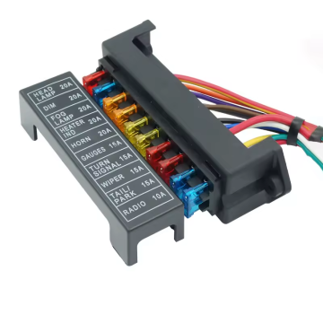 Giá đỡ khối hộp cầu chì 10 chiều với 2 đầu vào và 10 đầu ra cho cầu chì ATC ATO trong ô tô, thuyền