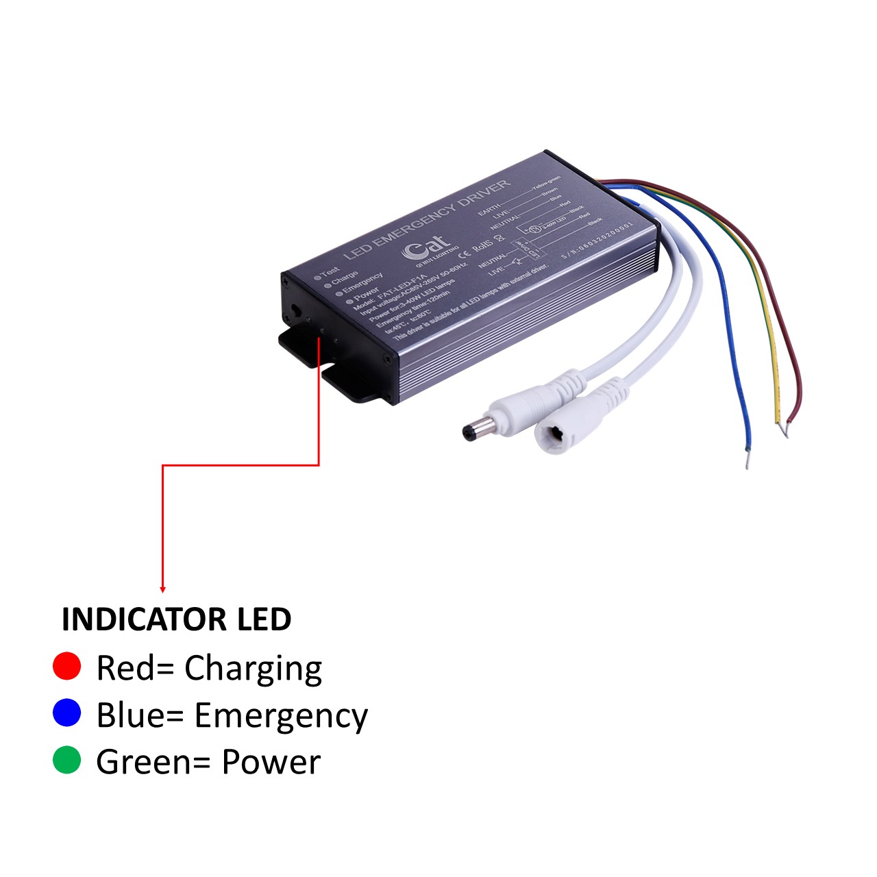 Led Driver With Emergency