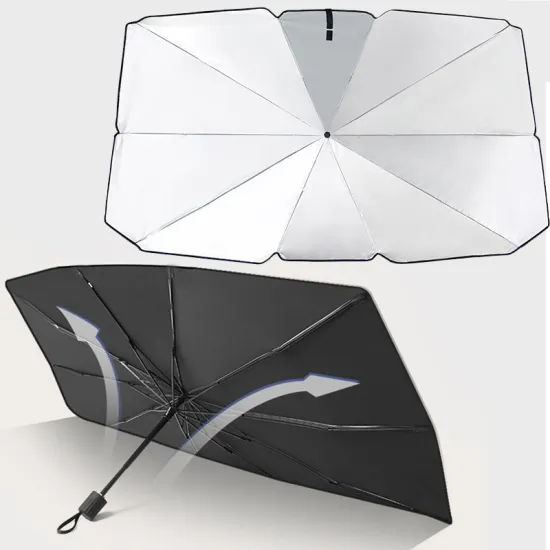 Foldable Multi-Size Automotive Windshield Sunshade for General Motors