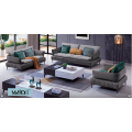 L-Form Couches Wohnzimmer Stoff Sofa Möbel