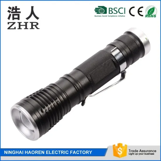 Rechargeable 10w High Power 900lm T6 LED Torch With CE