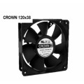 Crown 12038 Ventilador DC sin escobillas H8