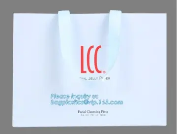 recycled colorful paper gift bag, elegant decorative paper bag for gift, carrier christmas paper gift bag
