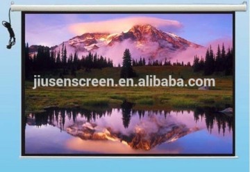 motorized screen,electronic projection screen with wireless remote