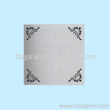 Ceiling Tiles-s/s Steel Brushed Ceiling Board Fzd-001 