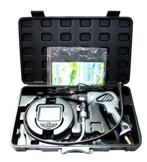 Utranee LC-3B47 New Car Air Conditioning Flush Gun Kit with Visualization Screen Camera