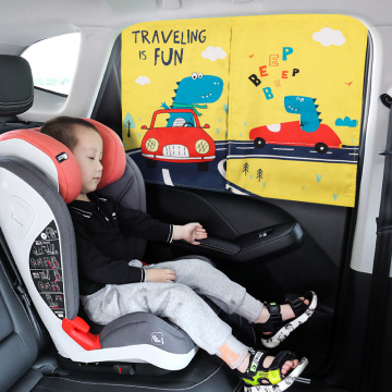Magnetic Side Window Sunshade for Auto Privacy and UV Protection