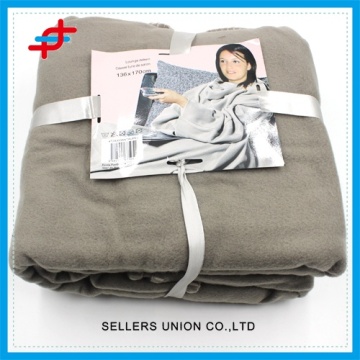 Polar Fleece Home TV Blanket With Snuggie Sleeve