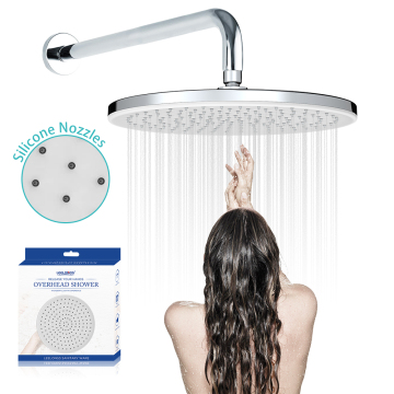 Leelongs Factory 30cm Ultra-Thin Anti-Clog Shower Head