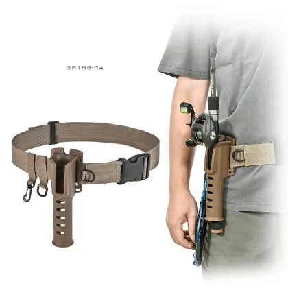 Portable Adjustable Waistline Fishing Rod Holder Bracket
