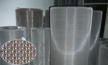 100%Factory Stainless Steel Wire Mesh (SS304, 316, 316L)