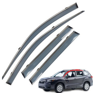 Customizable Car Channel Window Vent Visor for Subaru Forester 2019-2020